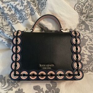 New Kate Spade Medium Masie Paterson Drive Grommet Satchel Bag